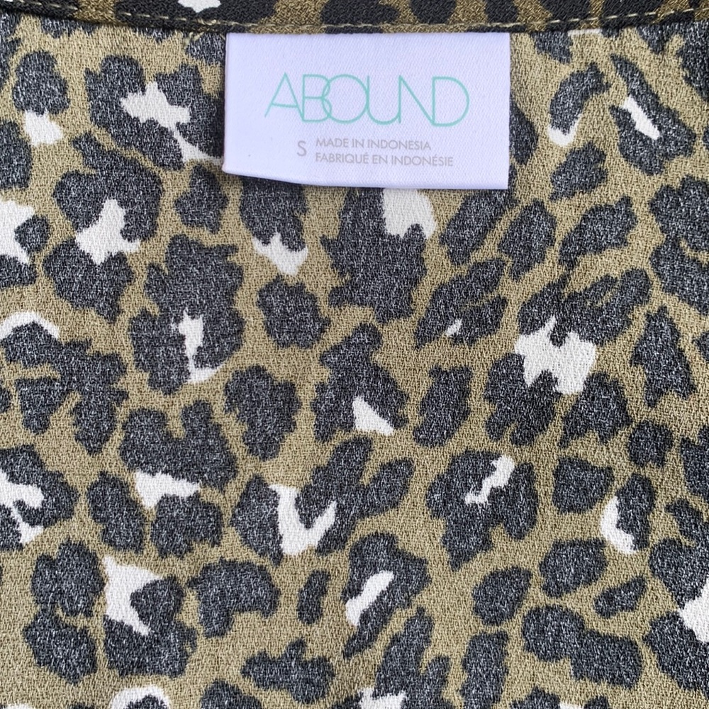 Abound Leopard Print Blouse - Picture 9 of 11